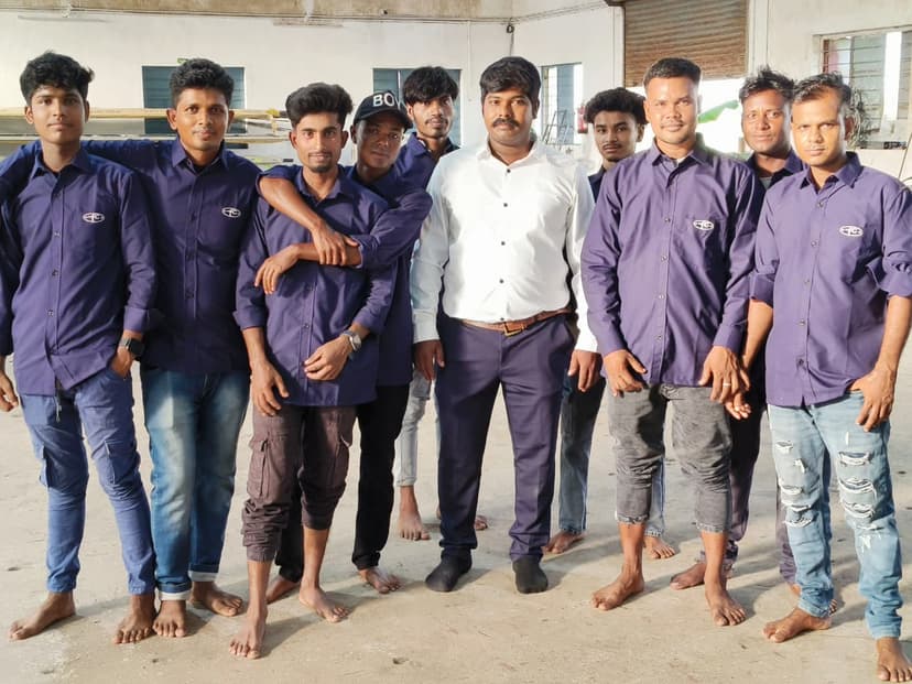 Founder and CEO with Team